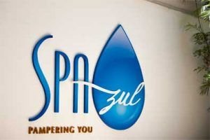 logotipo Spa Azul