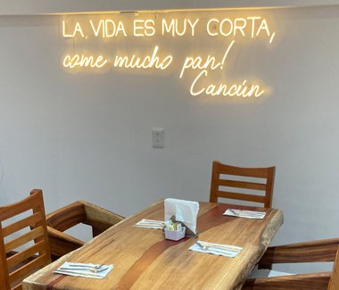 Letrero Neon Cancun