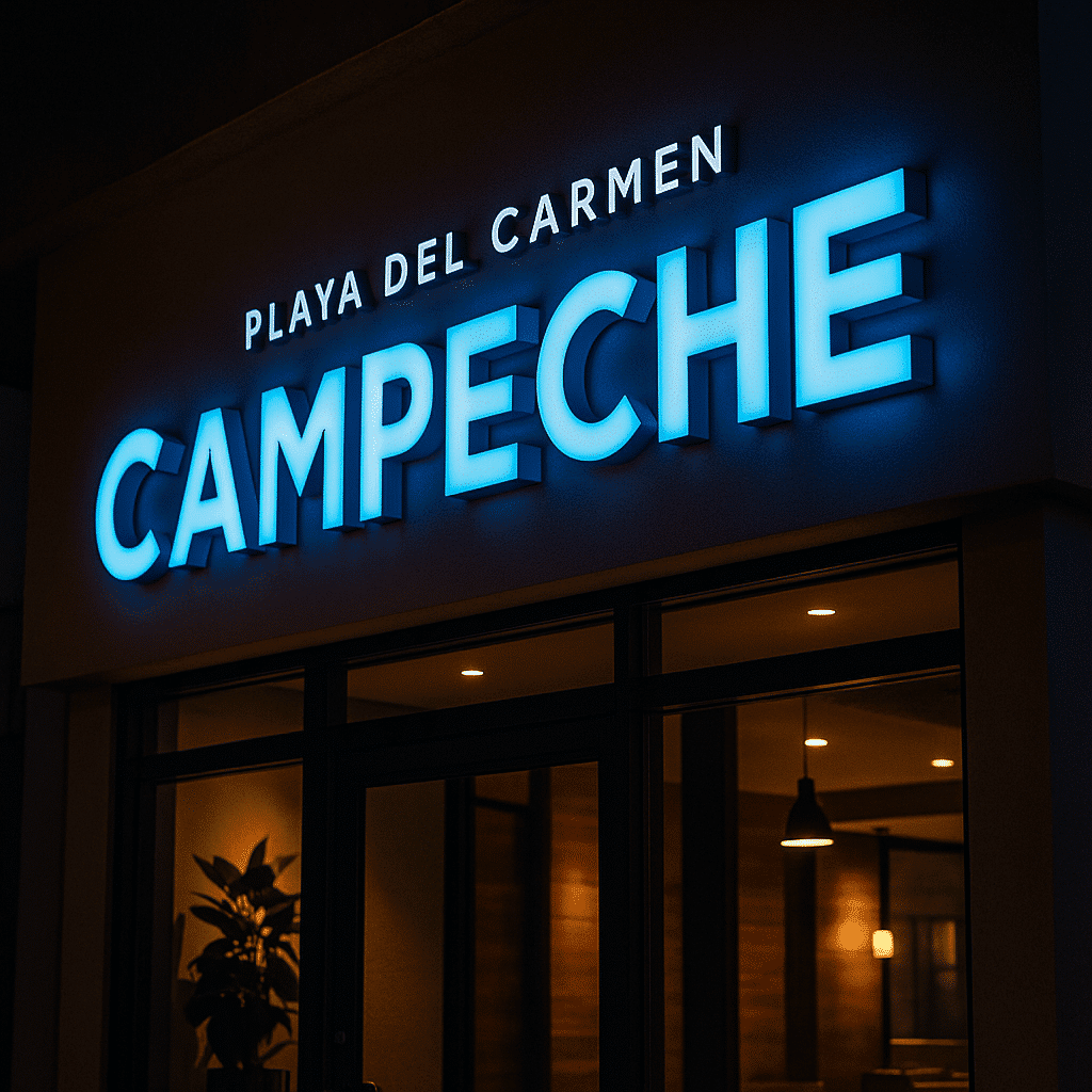 Anuncios Luminosos en Playa del Carmen 2 Imagen representativa de Anuncios Luminosos en Playa del Carmen