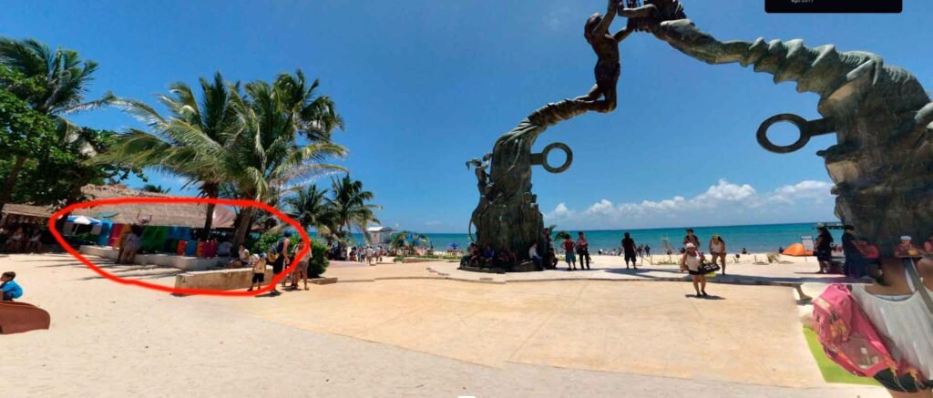 letras gigantes Playa del carmen