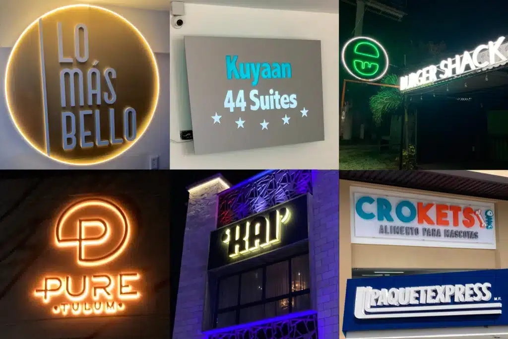 Trabajos Anuncios Luminosos